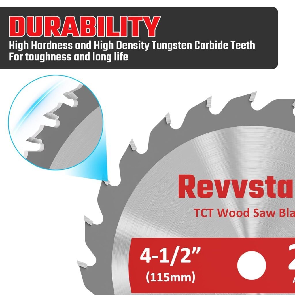 3-Pack Combo 7-1/4 Inch 24T40T60T with 5/8 Inch Arbor, Carbide 24T Framing, 40T Ripping  Crosscutting, 60T Finish Carbide Circular Saw Blade for Various Wood Cutting Fit Dewalt Craftsman Ryobi