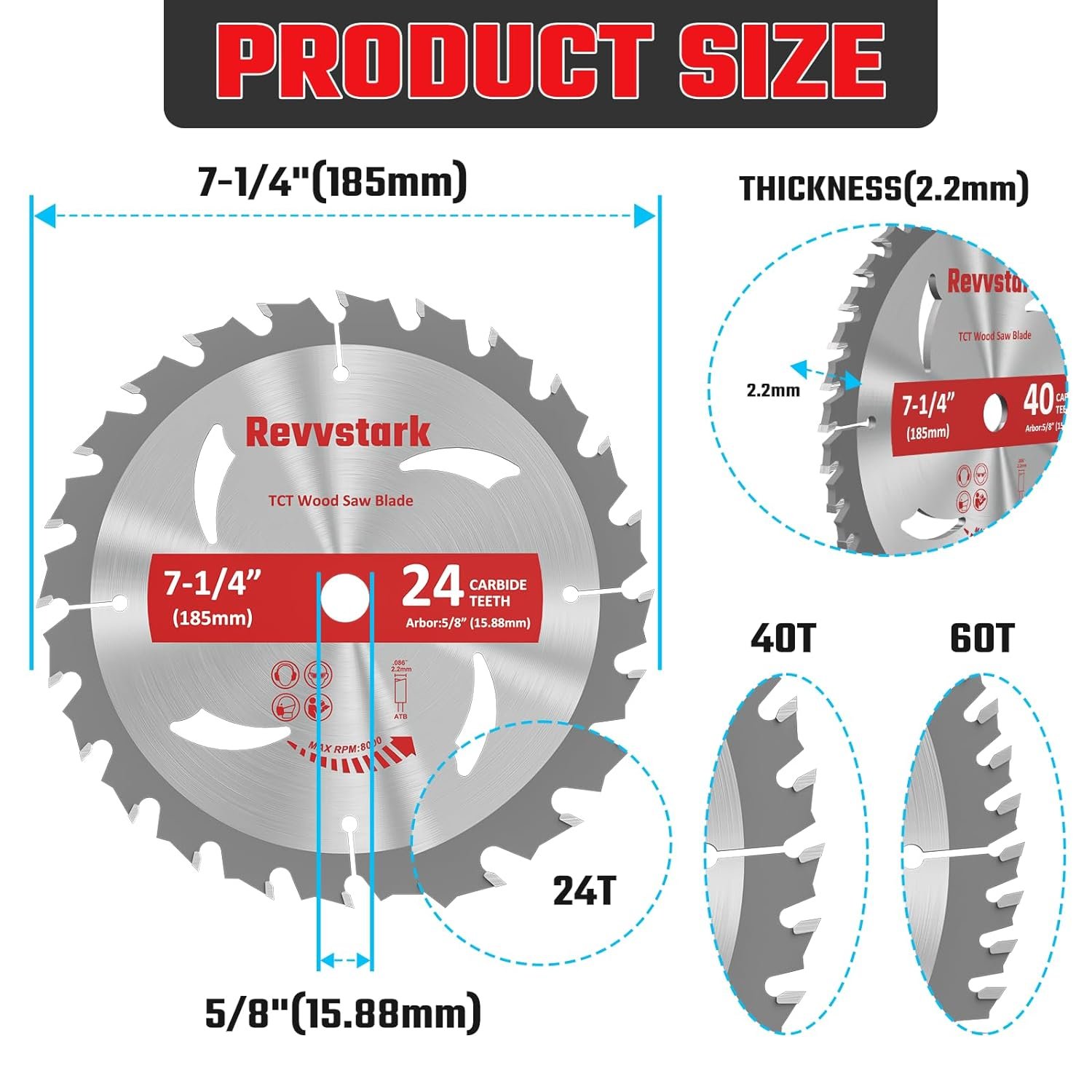 4-Pack 4-1/2 Inch Circular Saw Blade Set Review