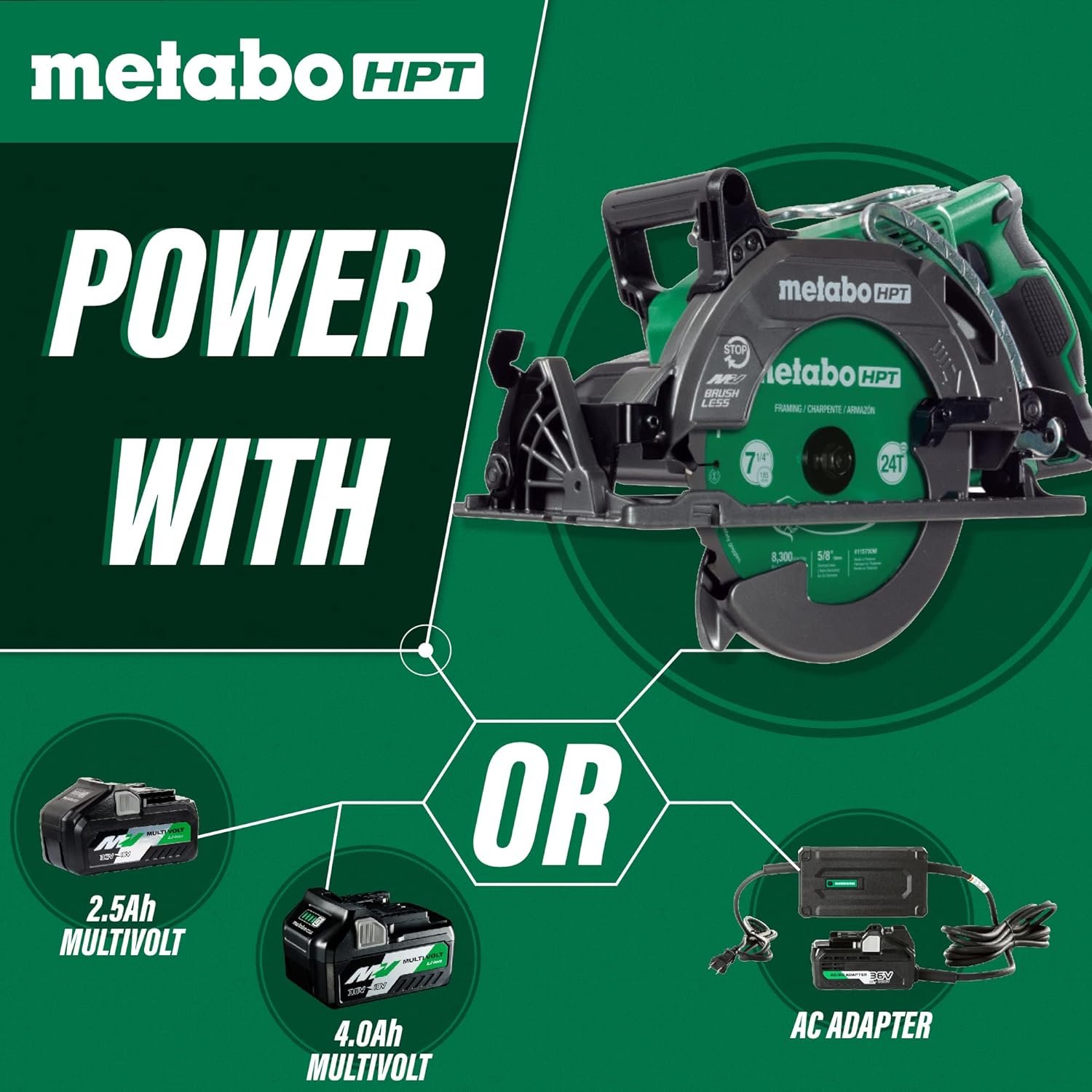 Metabo HPT 36V MultiVolt™ Cordless Rear Handle Circular Saw Review